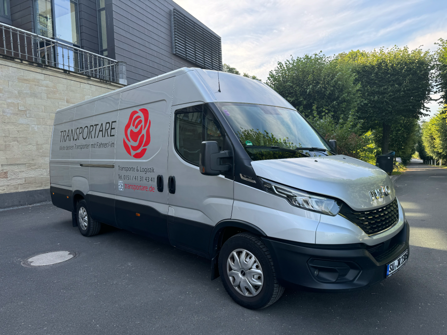 TRANSPORTARE Transporter Miete einen Transporter mit Fahrer Fahrerin Siegburg Bonn Köln Rhein Sieg