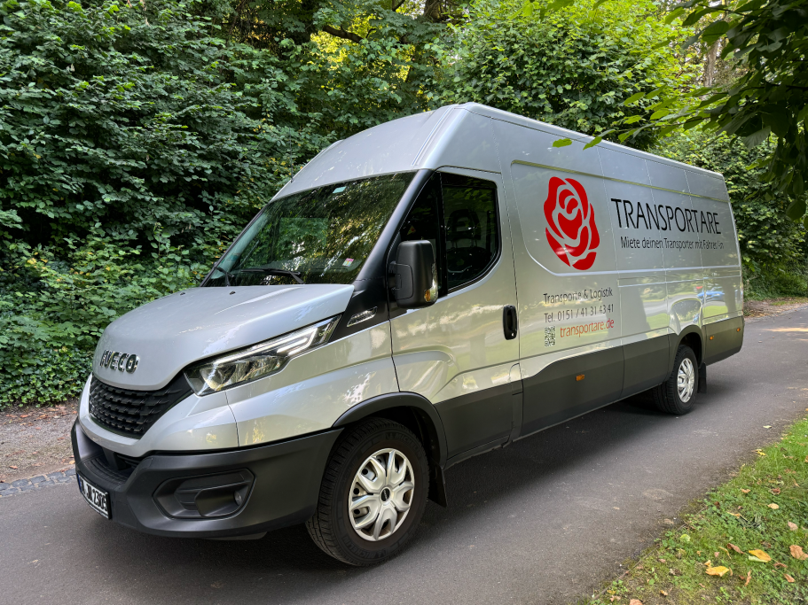 TRANSPORTARE Transporter Miete einen Transporter mit Fahrer Fahrerin Siegburg Bonn Köln Rhein Sieg